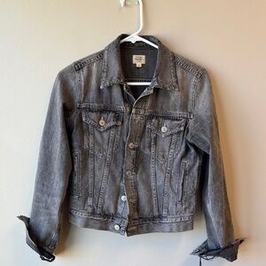 Citizens Of Humanity Charcoal grey Jean Jacket